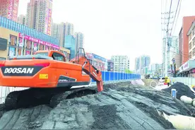 白云大道改造：集中力量抢重点 充分准备促复工图片
