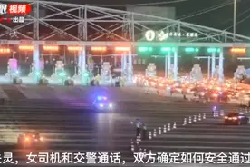 孕妇驾车上高速刹车突然失灵，时速100公里！直呼“吓死人了”图片