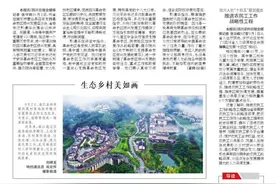 生态乡村美如画图片