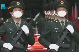 英雄，回家！——第八批在韩中国人民志愿军烈士遗骸迎接安葬仪式侧记图片