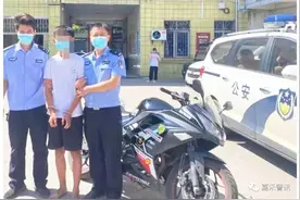 郴州小伙吃完宵夜，发现价值近万元的摩托车被偷，民警2天寻回图片