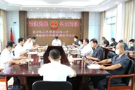 陈惠霞到孝感市中级人民法院调研指导工作图片