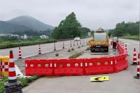 半幅双向通车！广昆高速兴业至玉林段开始封闭施工图片