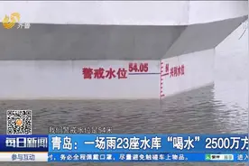 “喝饱了”！连续降雨后，青岛23座大中型水库共进水2500万方视频封面