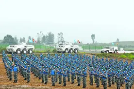 “共同命运-2021”国际维和实兵演习开始图片
