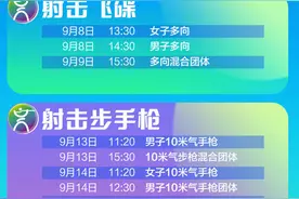 第14届全运会9月15日开幕，决赛日历来了图片