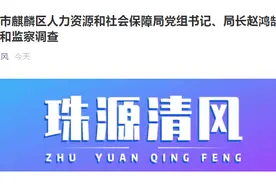 曲靖市麒麟区人力资源和社会保障局党组书记、局长赵鸿鹄接受审查调查图片