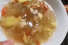 鲜味无敌的牛奶银耳炖花胶，大人小孩都爱吃图片