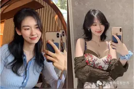 她们真的只是换了个发型吗？怎么颜值都开挂了图片