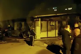 北马其顿西部一家医院起火 至少14人死亡图片