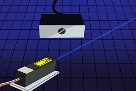 自然界并不天然存在的光：激光图片