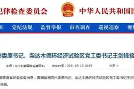 突然卸任的“70后”州委书记，被查图片