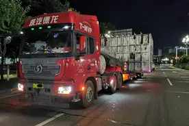重176吨！这辆“巨无霸”货车在中山被查图片