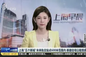 上海“五个新城”未来轨交站点600米范围内  新建住宅以租赁住房为主视频封面