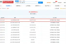 乐视再被强制执行6亿！乐视控股被执行总金额超61亿，大股东及疑似实际控制人为贾跃亭图片