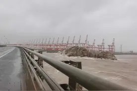 上海金山1.6万余人已撤离完毕，加强海塘一线巡查图片