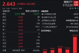 煤炭ETF成年内首只翻倍ETF：相关产业供给难解需求之渴图片
