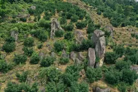 嵊州这个小山村怪石嶙峋，罗盘为啥一靠近就失灵？图片