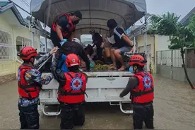 台风“康森”导致菲律宾死亡人数上升至19人图片