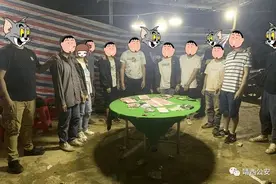 广西百色端掉1个赌窝和2个淫窝 抓获15名男女图片