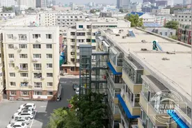 吉镜头丨老楼房圆“电梯梦”！长春今年首部加装电梯的居民楼即将投入使用图片
