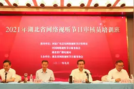 湖北省首次属地举办网络视听节目审核员培训班图片