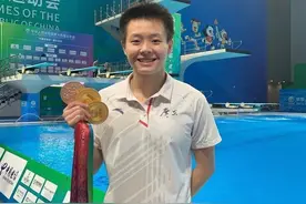 从湛江开始“跳水梦”！全红婵师姐获全运会3米跳板冠军图片