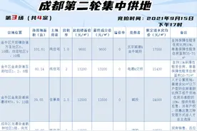 集中土拍③│金牛3宗地均底价成交，成华20.9亩纯住用地遭遇流拍图片