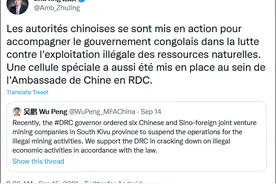 中企在刚果（金）违规运作，“中国罕见要求撤离”图片