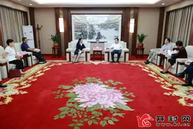 高建军会见河南省农开公司总经理张淑杰 找准高质量发展的战略合作切入点 实现政治效益社会效益经济效益相统一图片