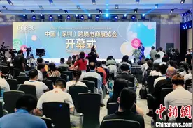中国（深圳）跨境电商展览会开幕图片