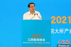 2021江西智库峰会：专家院士为江西发展“把脉会诊”图片
