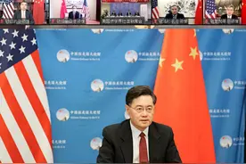 中国驻美大使秦刚：月亮代表我的心图片