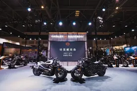 哈雷戴维森携全新性能摩托车亮相中国摩博会图片