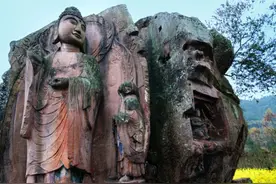 反着来的“拈花一笑”四川仁寿县冒水村大佛背后有着啥秘密？图片