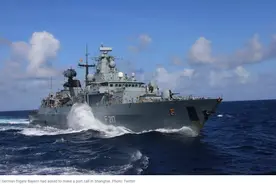 德国护卫舰欲停靠中国港口遭拒绝，媒体曝光其最新动向图片