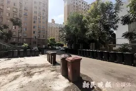 沪上一小区，露天摆放60多个垃圾桶！臭煞闹煞，居民们炸锅了图片