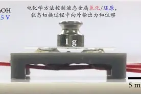 中国科大研制出液态金属人工肌肉图片