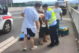 祸从“地上来”？铁片刺穿车辆底盘致女子髋骨骨裂图片