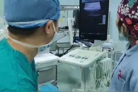 宁波：6岁萌娃大腿根部长个包，原来里面藏了根绣花针图片