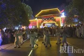 武当非遗文化庙会精彩纷呈，闪亮中秋夜图片