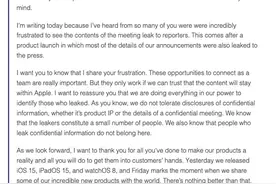 iPhone 13保密太差！库克发邮件警告员工不要泄密：结果扭头就被公开图片