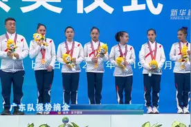 全运会：体操女团决赛 广东队强势摘金图片