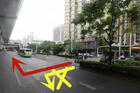 出门后，绕道一公里才能掉头上高架？现在变了图片