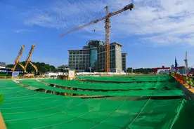 前川线这个工地像花园，武汉地铁打造“精细精品工程”图片