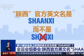 第14届全运会上陕西的英文名为何是“SHAANXI”？全运会组委会回应图片