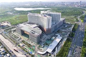 天津市第一中心医院新址扩建项目即将投入使用图片