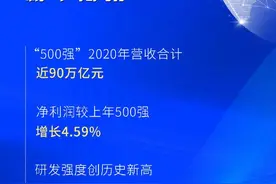 “2021中国企业500强”和“2021中国民营企业500强”榜单发布图片