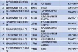 中国民企500强榜单出炉：近百家资产总额超千亿图片