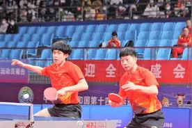 全运快讯｜马龙王楚钦全运会乒乓球男双夺冠图片